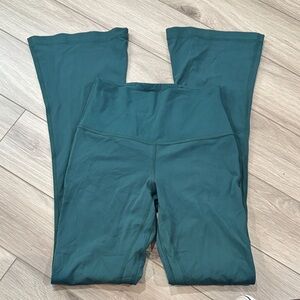 lululemon athletica Forest Green Flare Pants